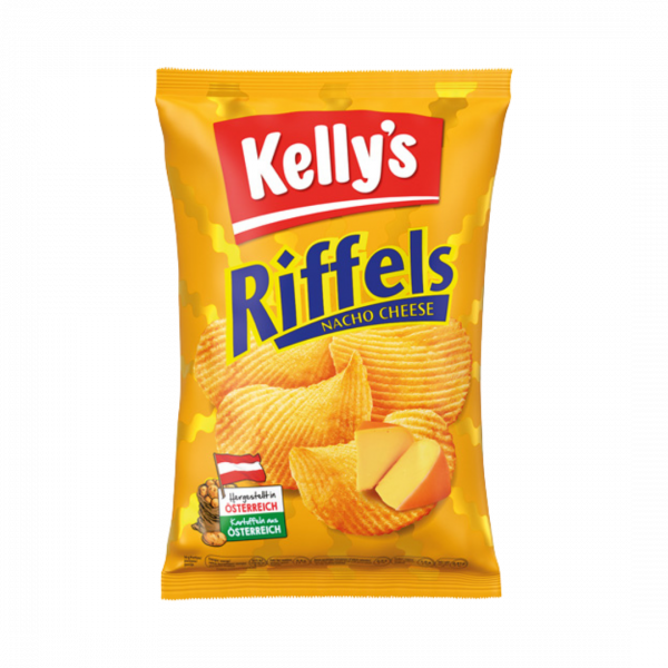 Kelly's Riffels Nacho Cheese, 130g